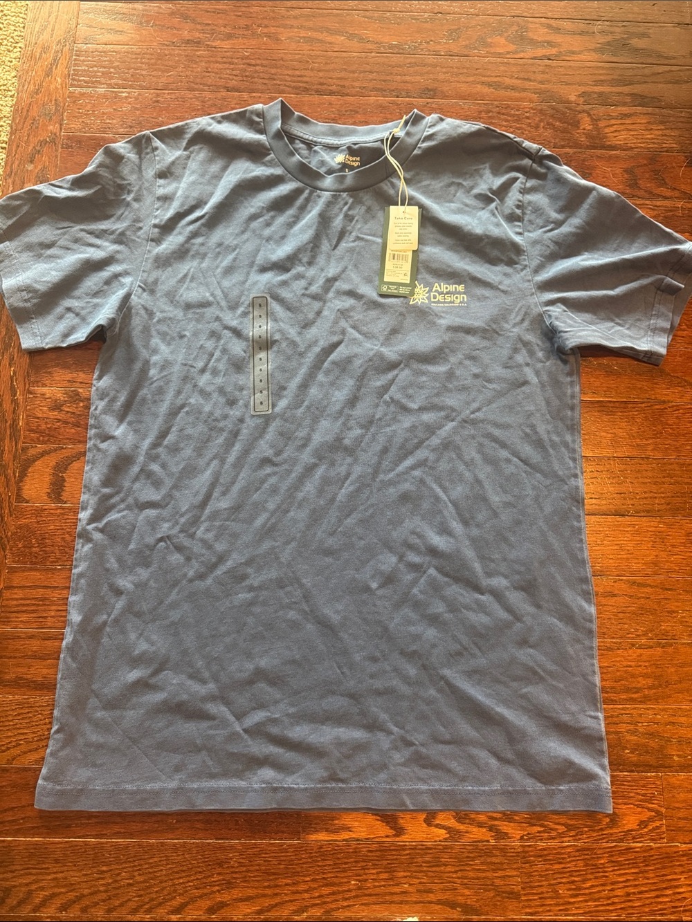 Alpine Design Short Sleeve Tee — Blue